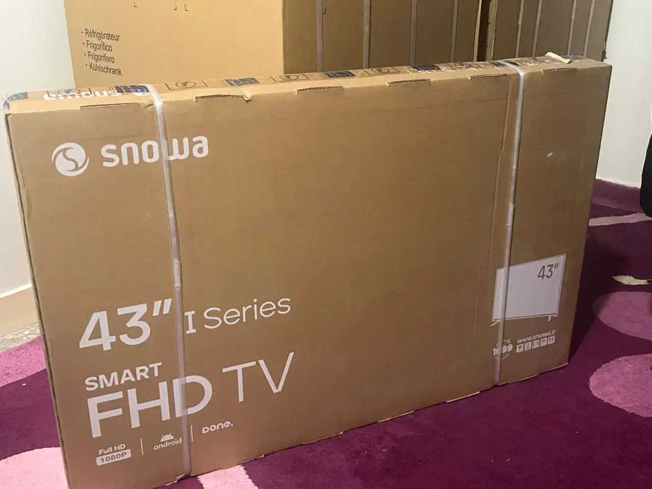 تلویزیون ۴۳ اینچ اسنوا آک بند|تلویزیون و پروژکتور|ایذه, |دیوار