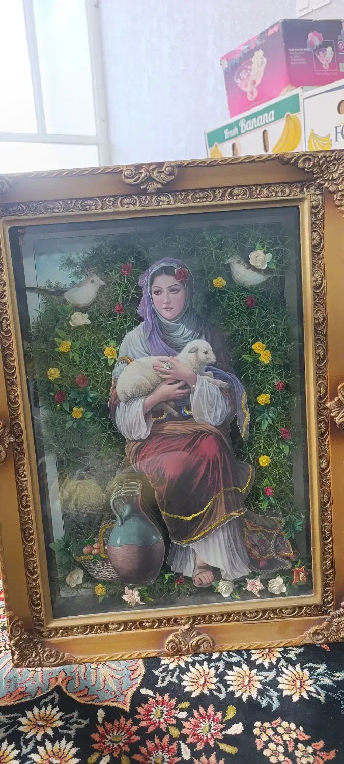 قاب چهار بعدی|تابلو، نقاشی، عکس|یزد, |دیوار