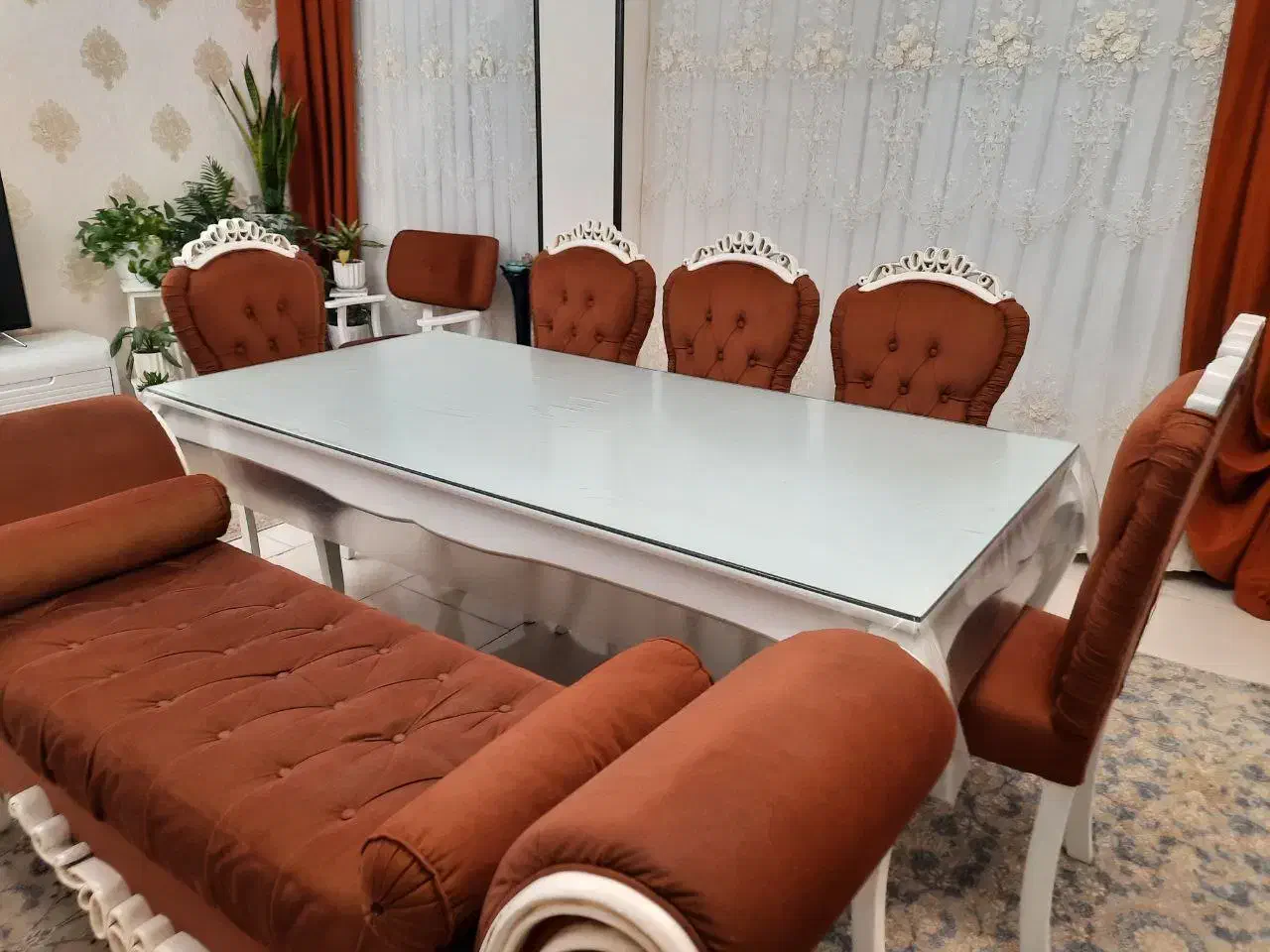 میز ناهار خوری|میز و صندلی غذاخوری|تهران, امام زاده عبدالله|دیوار