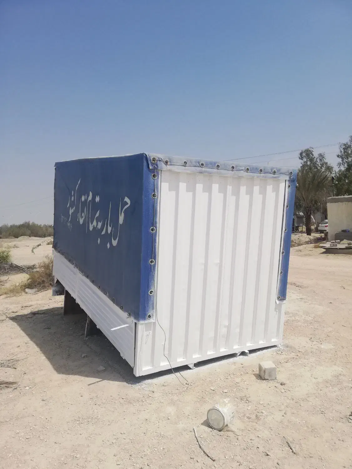 اتاق مسقف چادری برای کار و انبار و دکه کنار جاده|خودرو سنگین|قشم, |دیوار