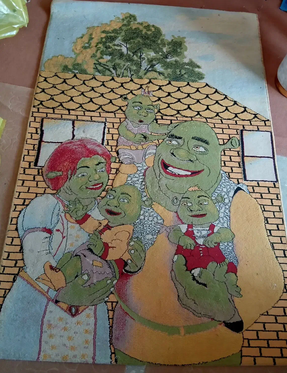 قلیچه سه متری طرح کودکانه|گلیم، جاجیم، گبه|پاکدشت, پاکدشت (مامازند)|دیوار