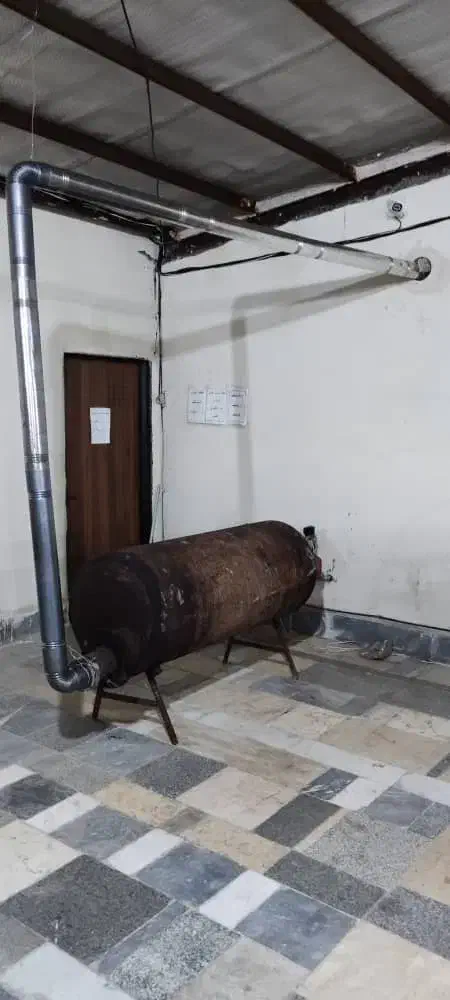 بخاری بزرگ مشعل دار گازی همراه با مشعل|بخاری، هیتر، شومینه|ماکو, |دیوار