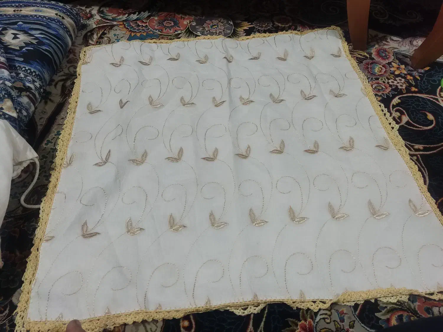 توردکوری ورومیزی|پرده، رانر، رومیزی|خمینی‌شهر, |دیوار