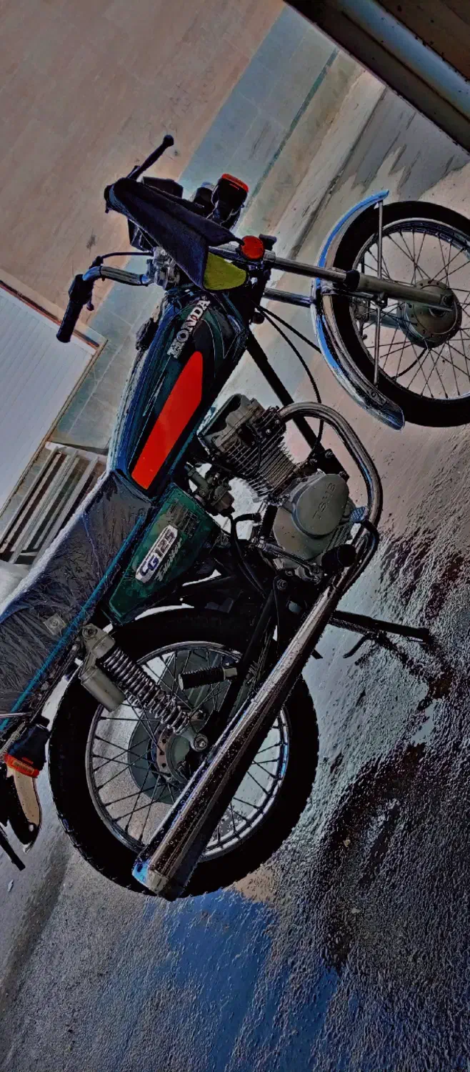 موتور تندر شهاب مدل 92|موتورسیکلت|شیراز, شاپورجان|دیوار