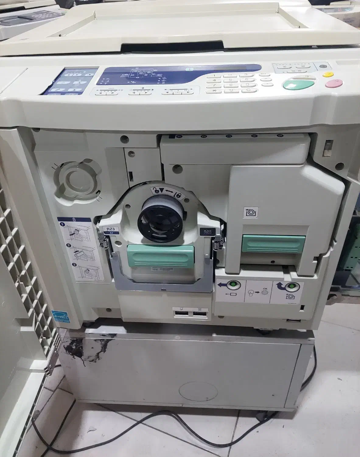 دستگاه ریسوگراف ریسو گراف مدل RZ 300|پرینتر، اسکنر، کپی، فکس|تهران, گلستان (شهرک راه آهن)|دیوار