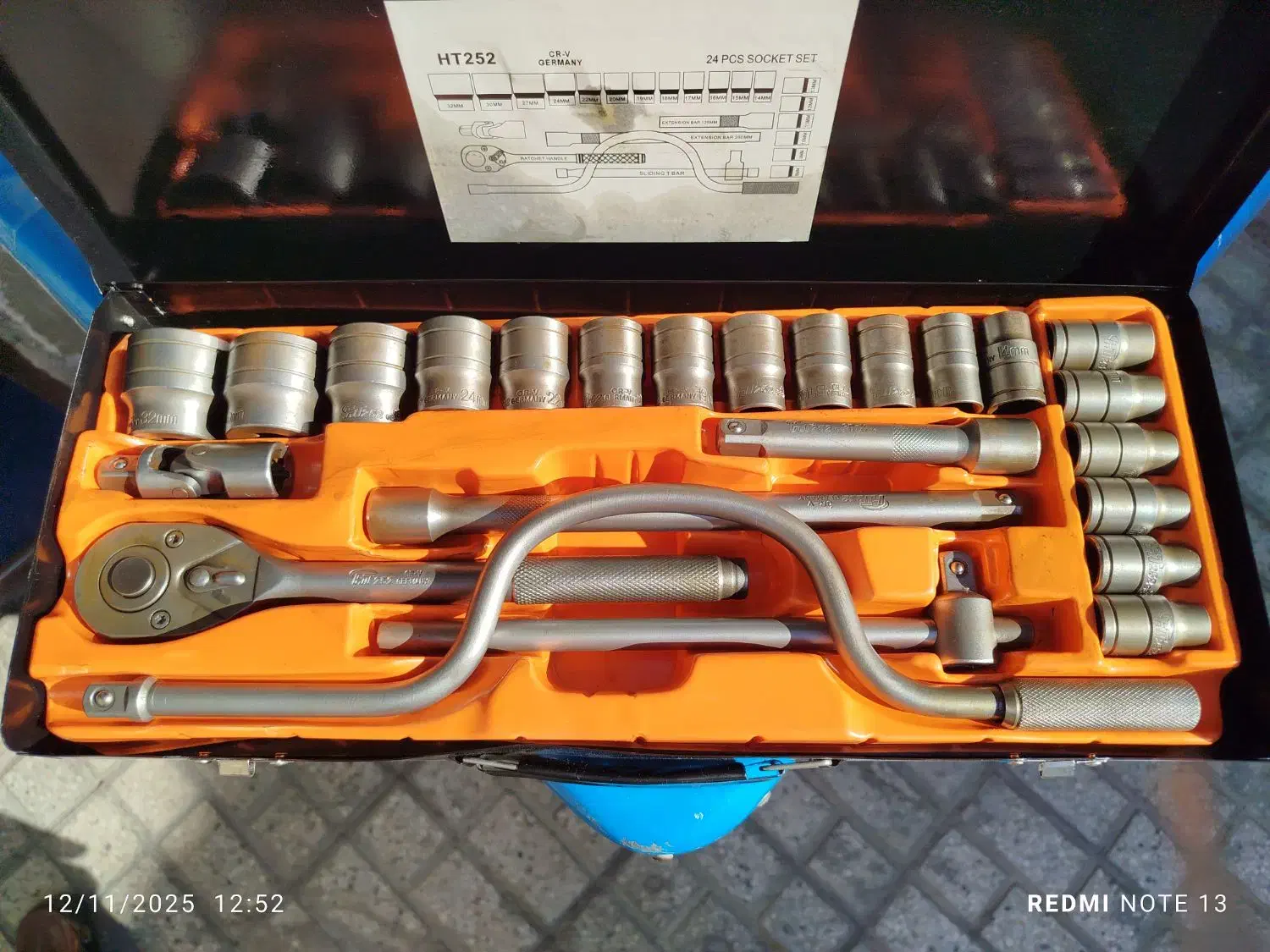 جعبه بکس آلمانی اصل 24پارچه برند استار بوکس|ابزارآلات|مشهد, شهید معقول|دیوار