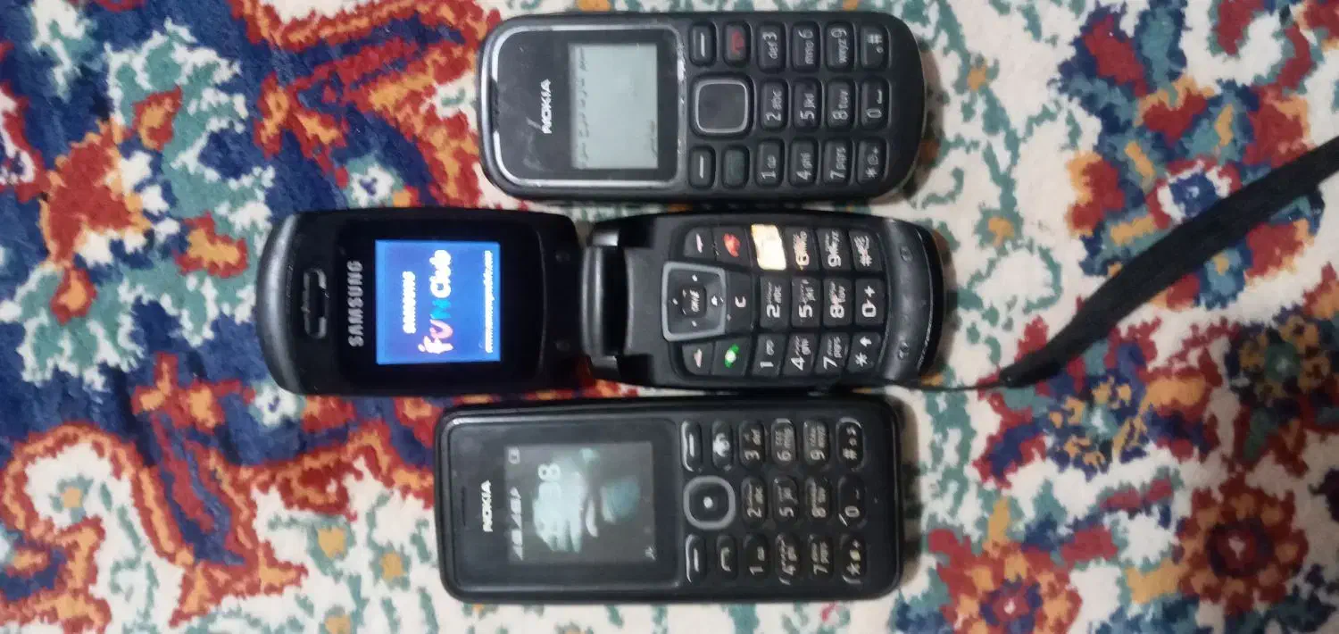 گوشی ساده ۳ عدد|موبایل|خانمیرزا, |دیوار