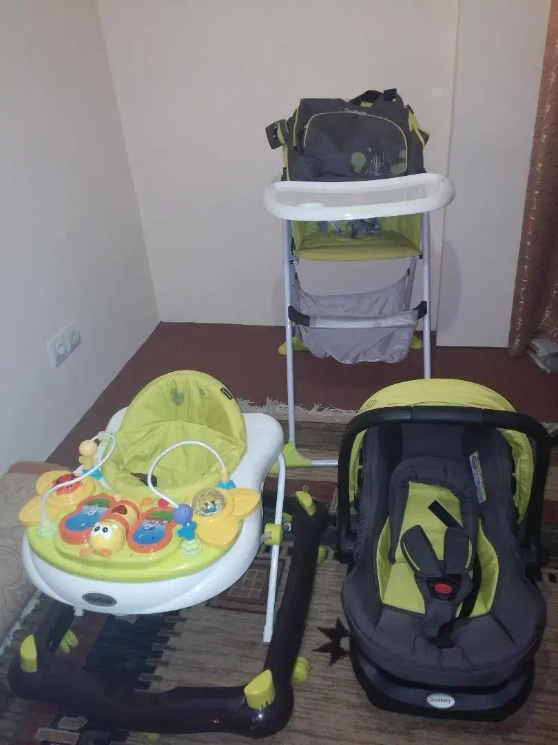 فروش کامل ست کالسکه goodbaby|کالسکه و لوازم جانبی|شیراز, زرگری|دیوار