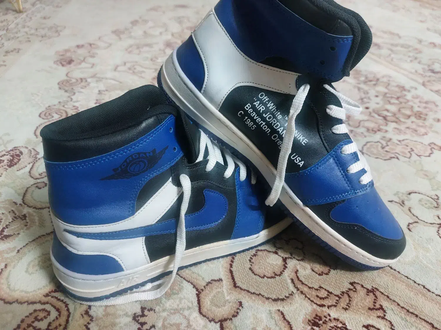 نیم بوت بستکبالی طرح نایک|کیف، کفش، کمربند|مرند, |دیوار