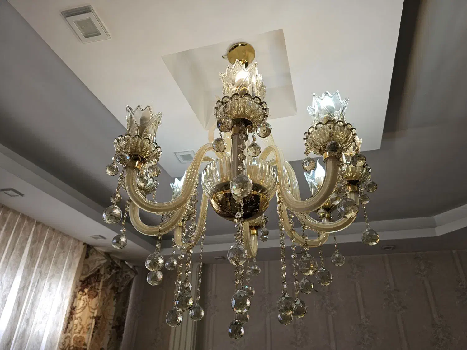 لوستر|لوستر و چراغ آویز|قزوین, |دیوار