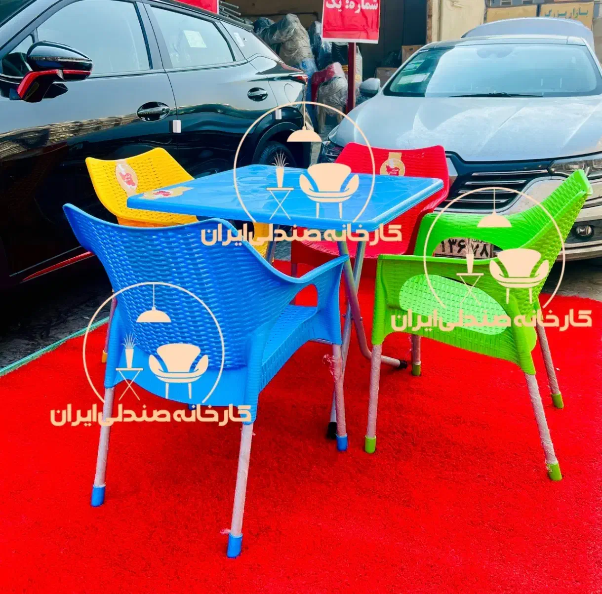 صندلی پلاستیکی  باغی کافه طرح افاق|میز و صندلی غذاخوری|تهران, میدان ولیعصر|دیوار