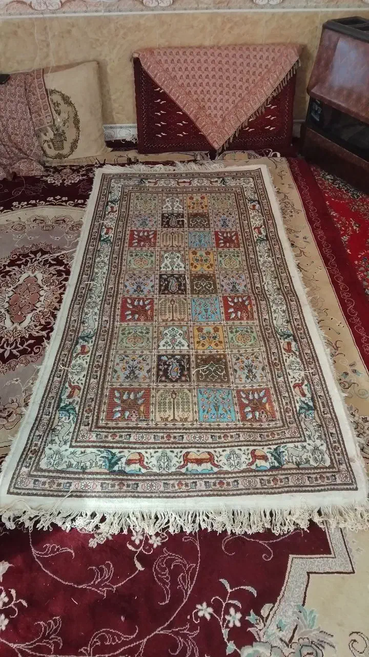 قالیچه|فرش|جلگه ماژان, |دیوار