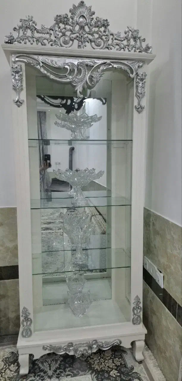 بوفه سفید درحدنو|بوفه، ویترین، کنسول|قروه, |دیوار