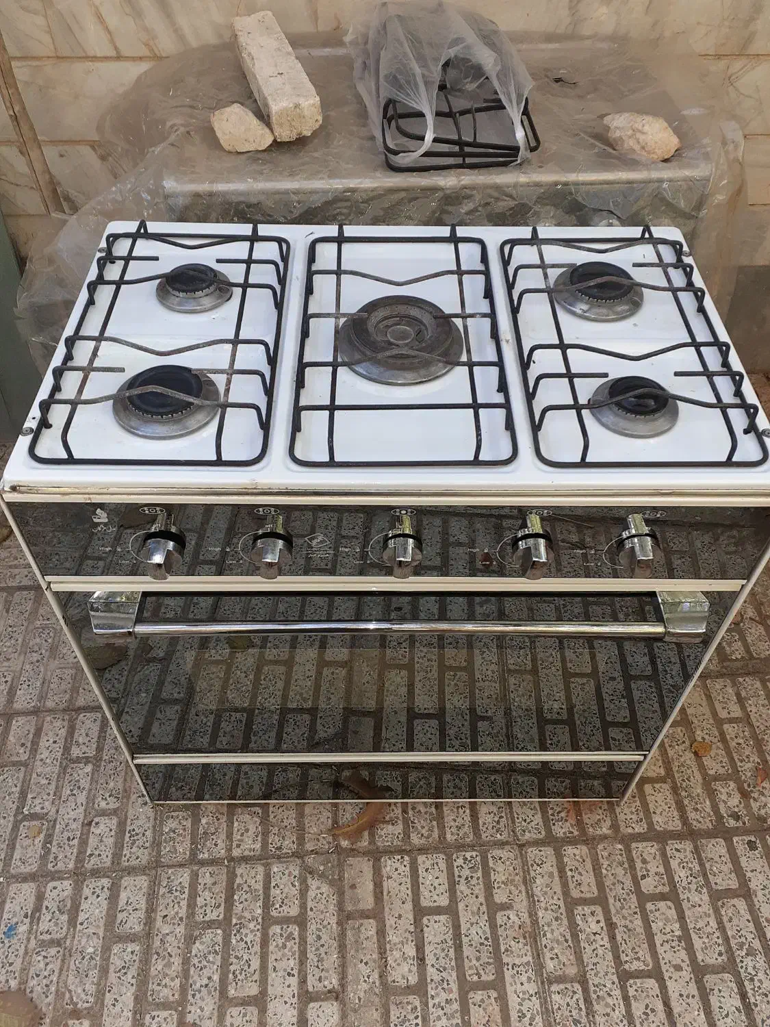 تعدادی اجاق گاز ۵شعله طرح فر وتعدادی لوازم منزل|اجاق گاز و لوازم برقی پخت‌وپز|خمین, |دیوار