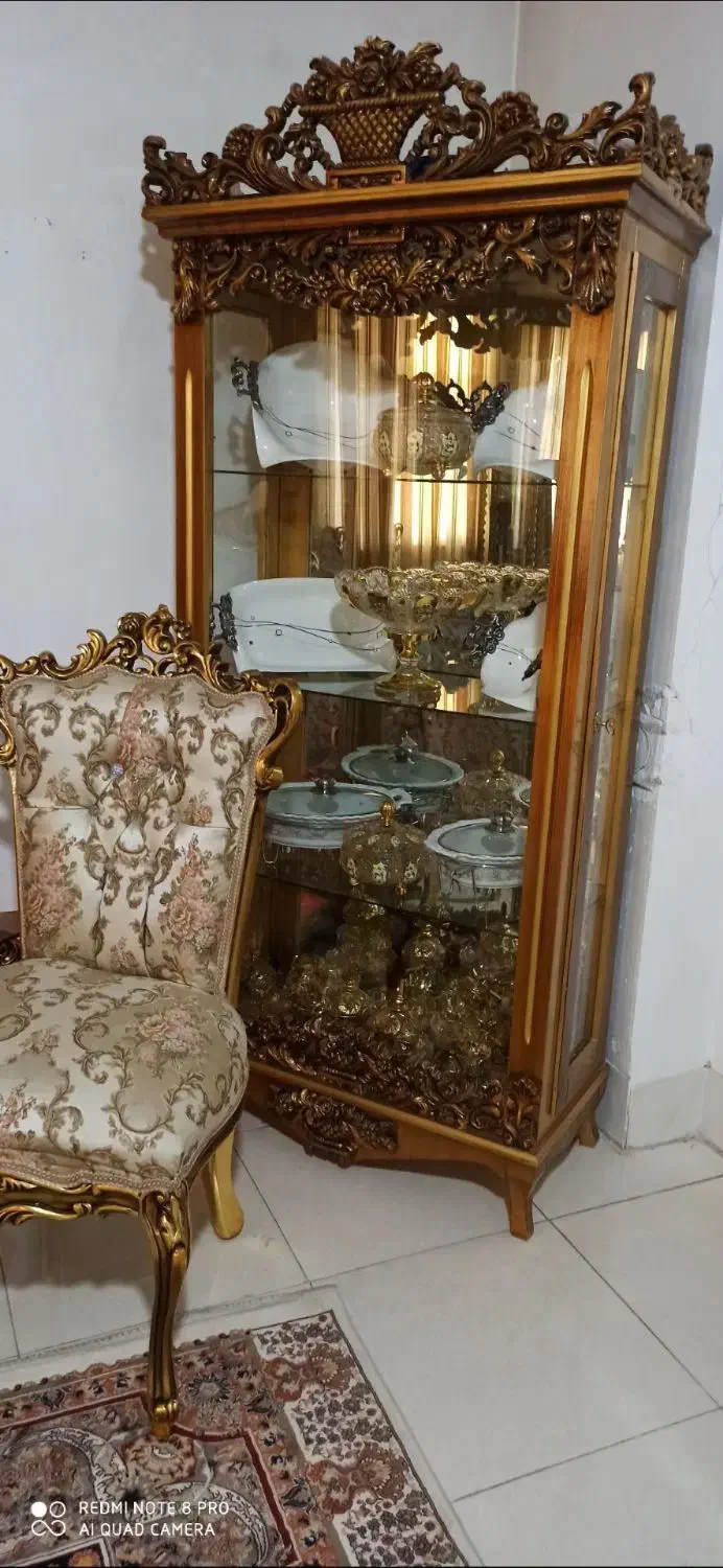 بوفه درحدنو|بوفه، ویترین، کنسول|میانه, |دیوار