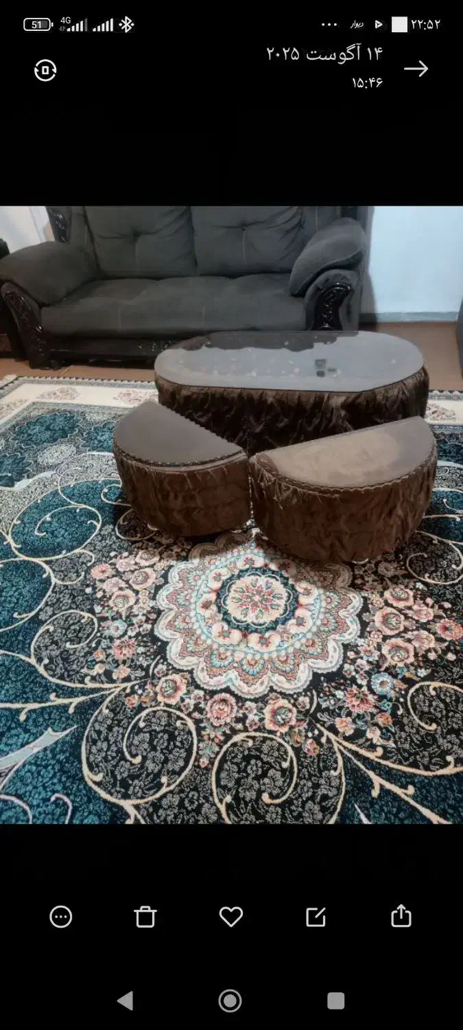 میز عسلی|مبلمان خانگی و میز عسلی|شیروان (خراسان), |دیوار