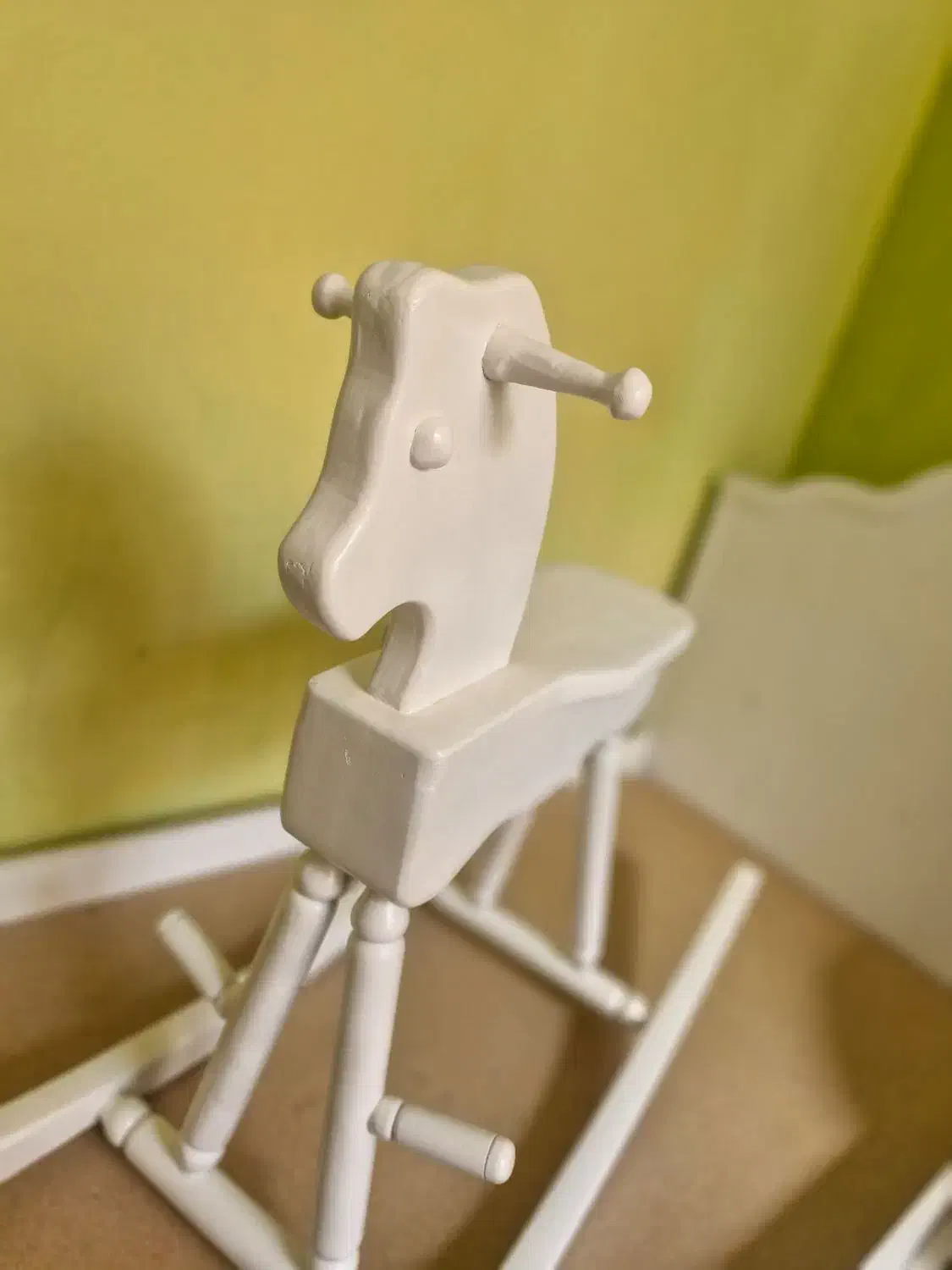 راکر اسب سفید|اسباب‌بازی بچه|کرج, شهرک بنفشه|دیوار