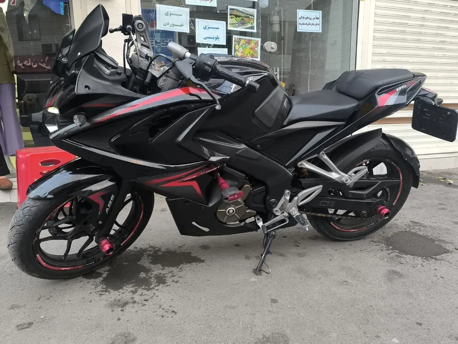rs 200 موتور|موتورسیکلت|رشت, حمیدیان|دیوار