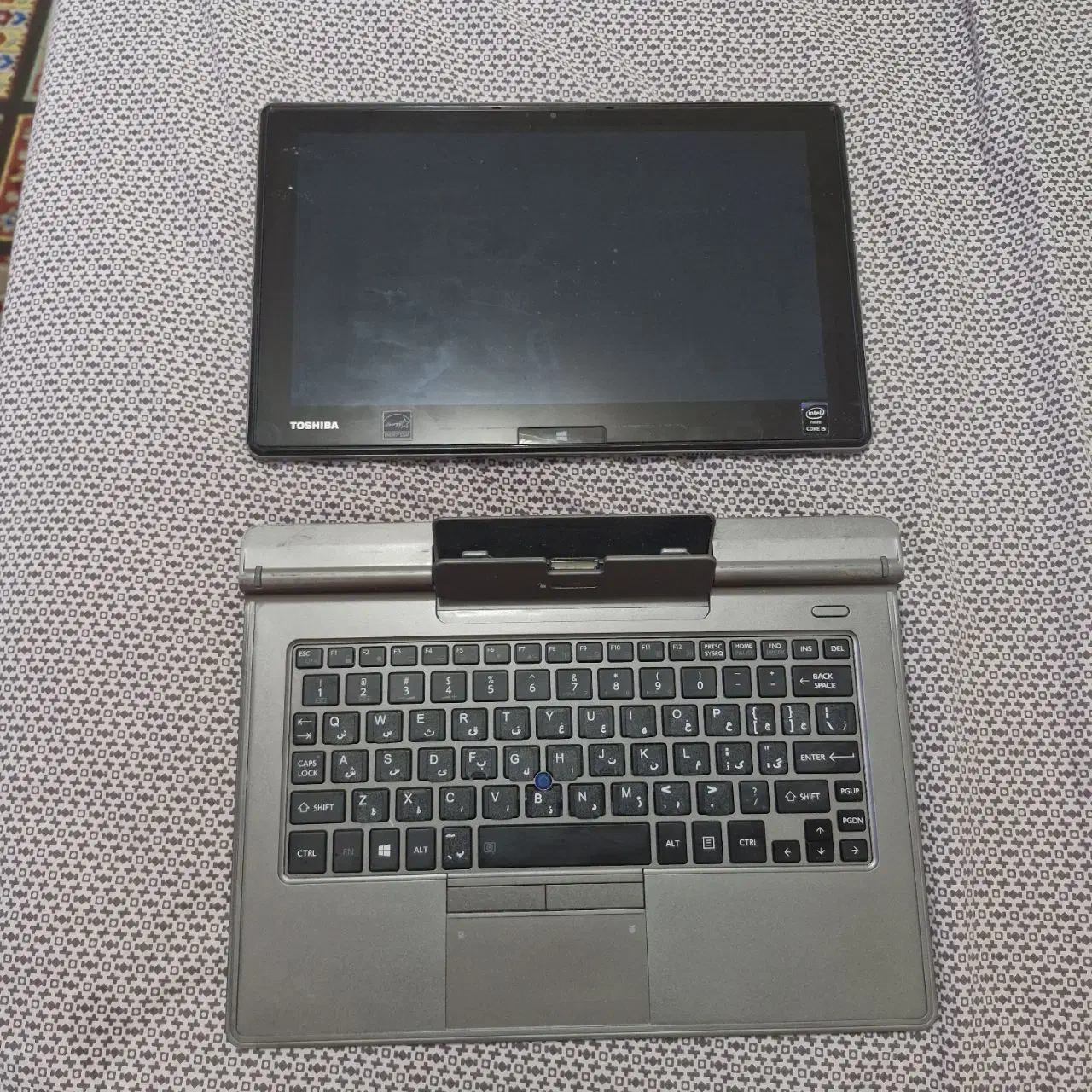 لپتاپ تبلت ویندوزیToshiba Portege Z10T i5با قلم|رایانه همراه|تهران, دارآباد|دیوار