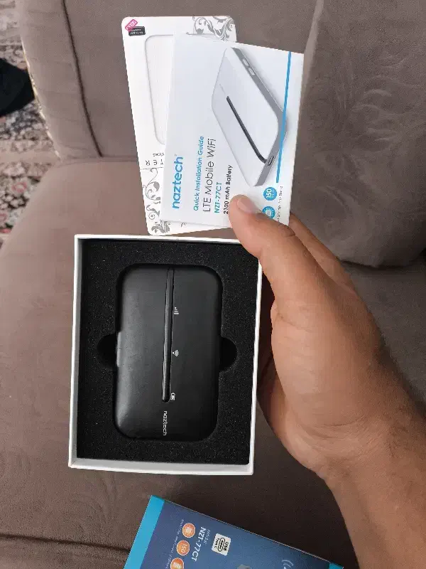 فروش  یک عدد  مودم جیبی مارک ،naztech|مودم و تجهیزات شبکه|داراب, |دیوار