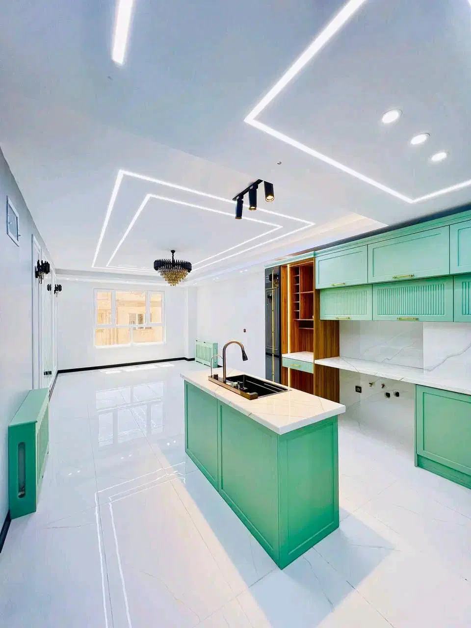 ۹۴متر نوساز روبه افتاب پارکین و آسانسور سند تک برگ|فروش آپارتمان|تهران, شهرک پاسداران|دیوار