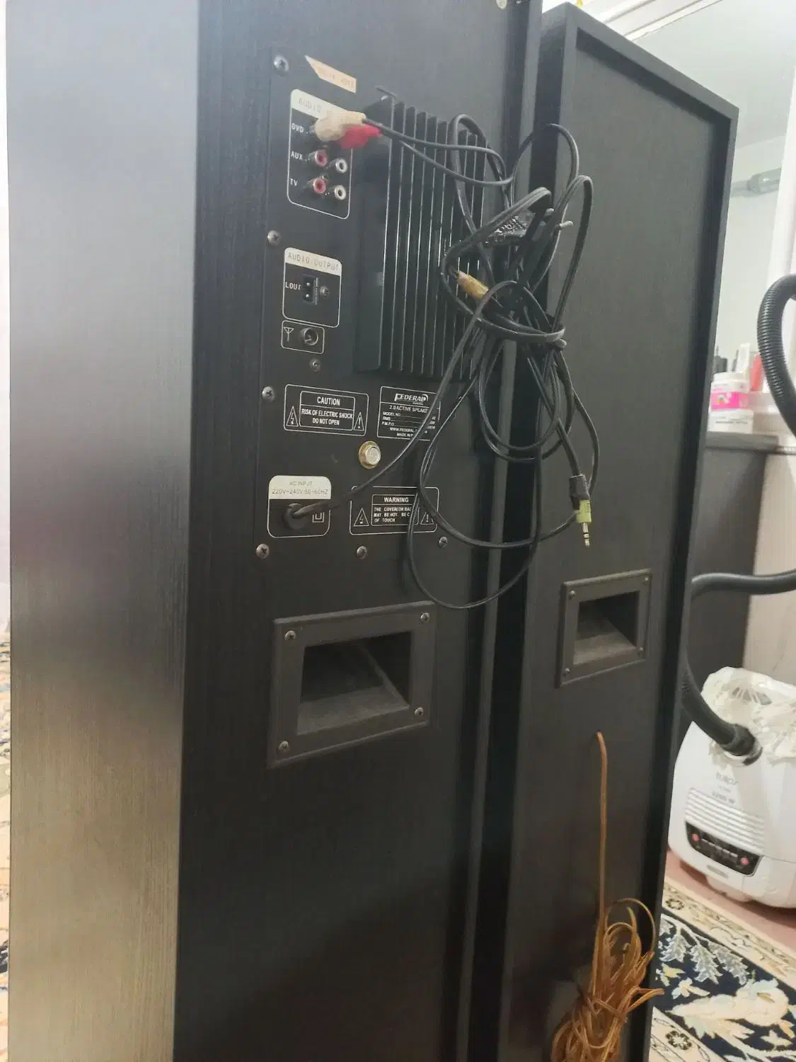 یه جفت باند فدرال کاملا سالم|سیستم صوتی خانگی|قزوین, |دیوار