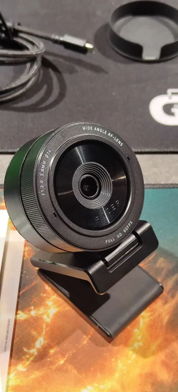 وب کم razer kiyo pro ( webcam )|قطعات و لوازم جانبی رایانه|قم, بنیاد|دیوار