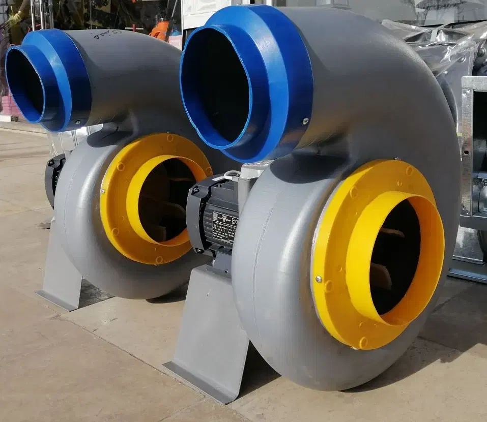 هواکش PVC حلزونی ضد اسید|پنکه و تصفیه‌کنندهٔ هوا|زنجان, |دیوار