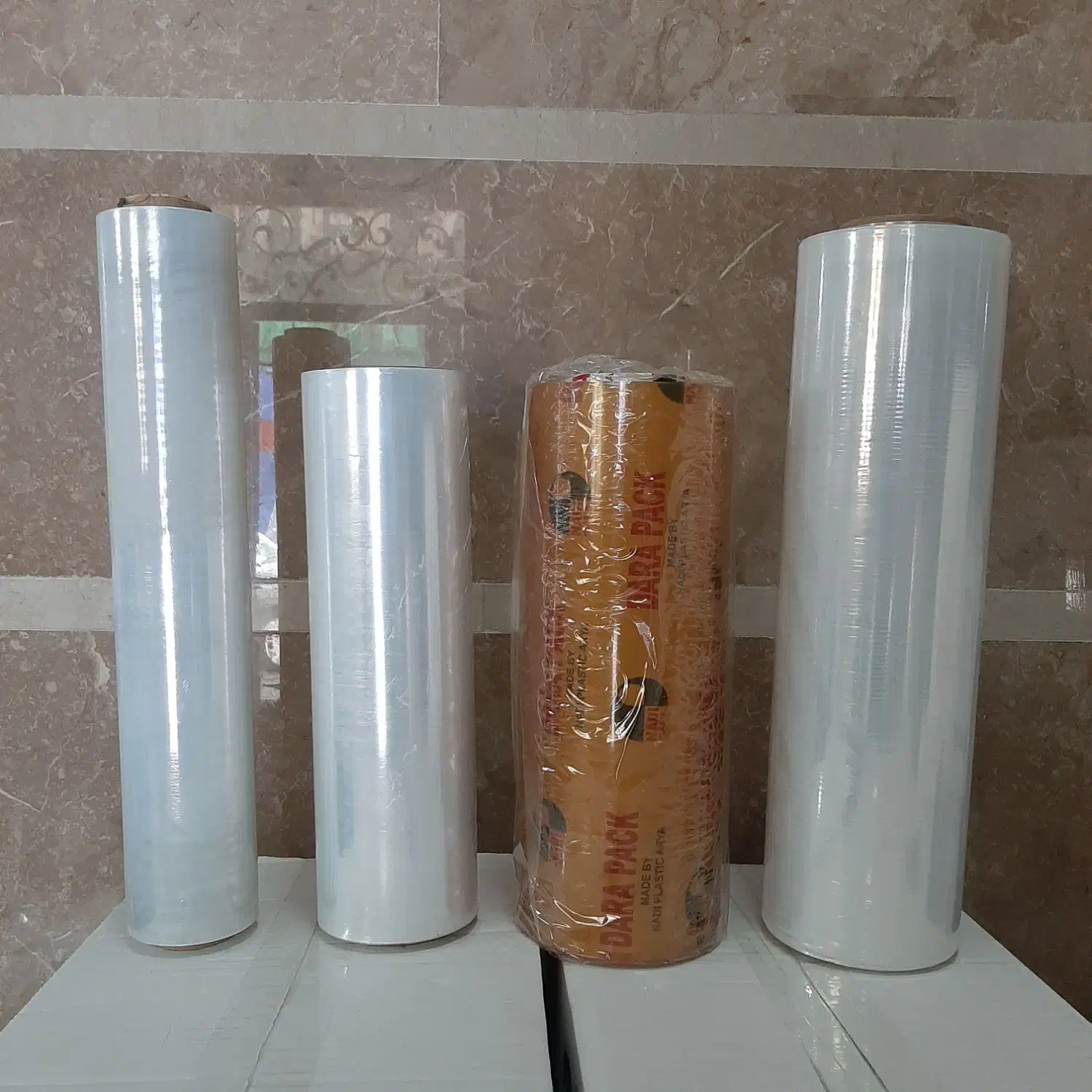 نایلون استرچ کره ای سلفون استرج پلاستیک بسته بندی|عمده‌فروشی|تهران, شهرک بعثت|دیوار