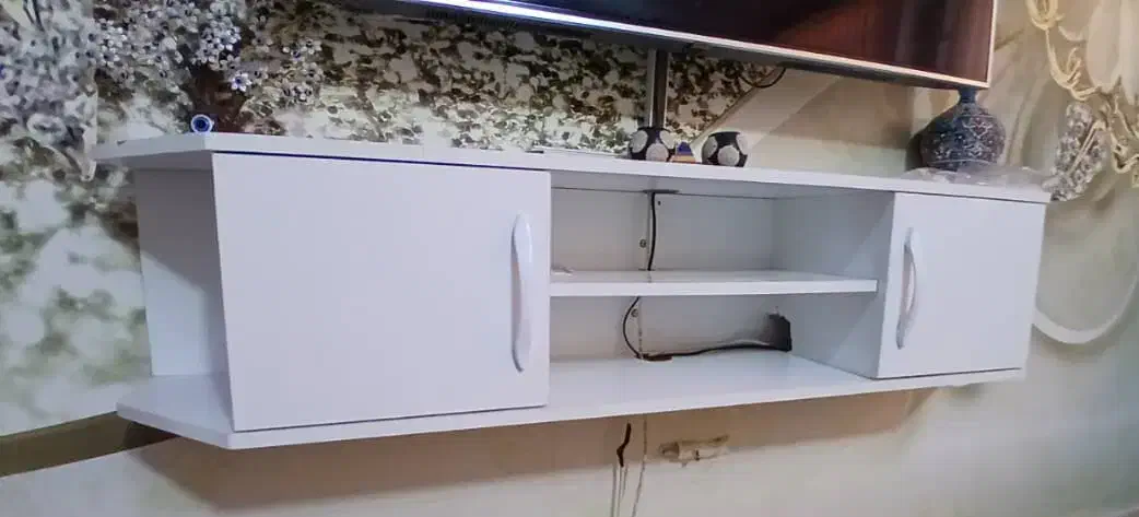شلف دیواری تلویزیون|میز تلویزیون|شاهینشهر, شهرک هشت بهشت|دیوار