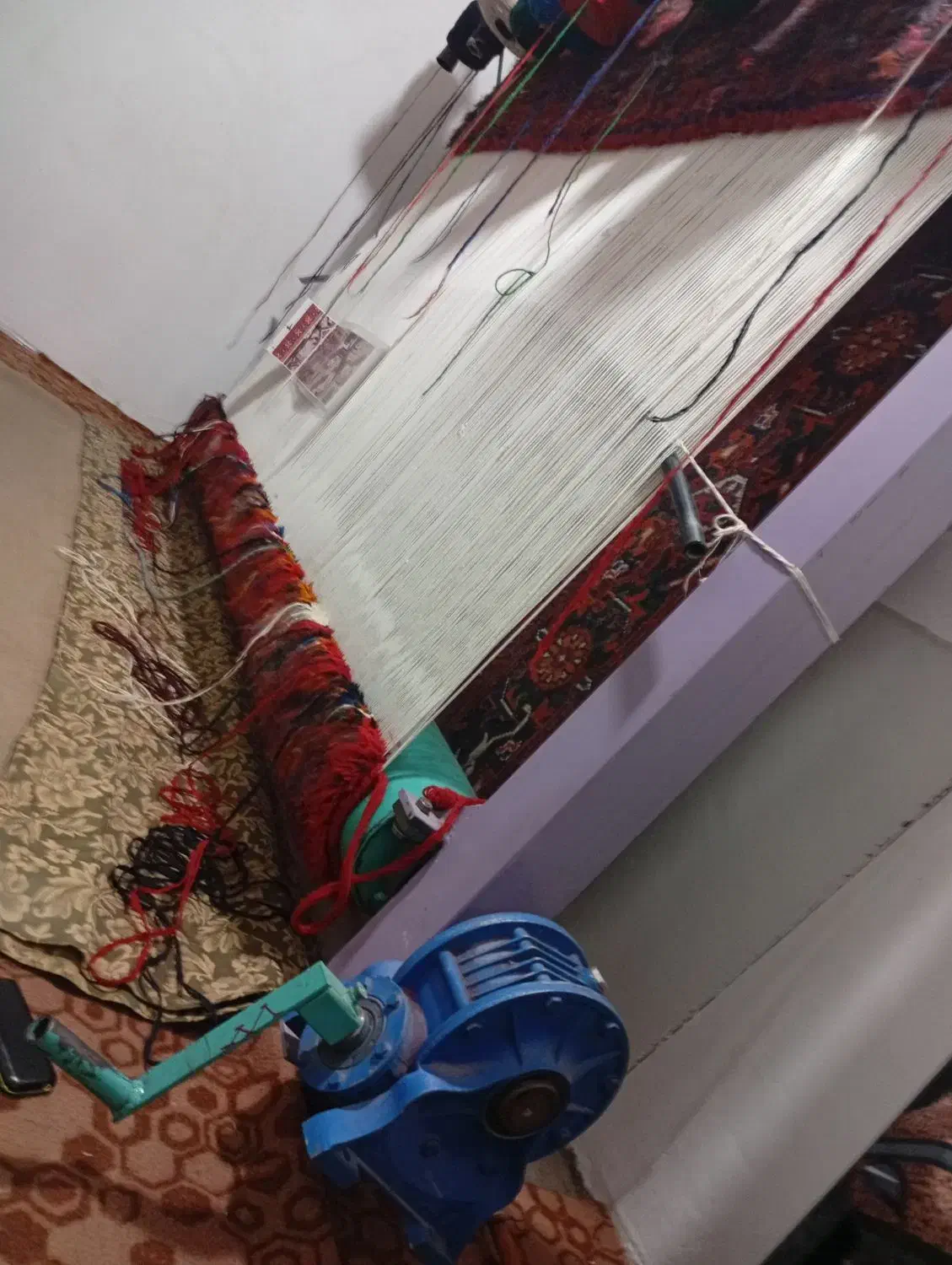 دار قالی|فرش|میانه, |دیوار