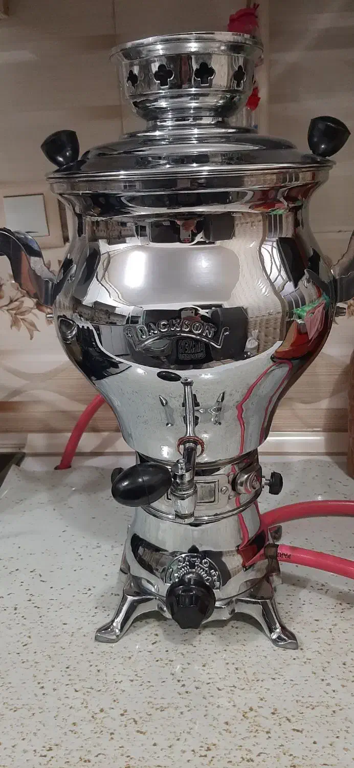 سماور گازی جکسون|سماور، چای‌ساز، قهوه‌ساز|اندیمشک, |دیوار