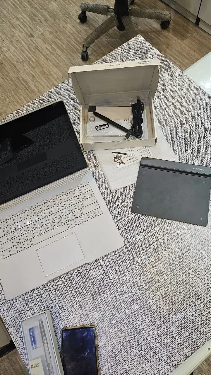 قلم نوری xp.pen star G640|قطعات و لوازم جانبی رایانه|جوانرود, |دیوار