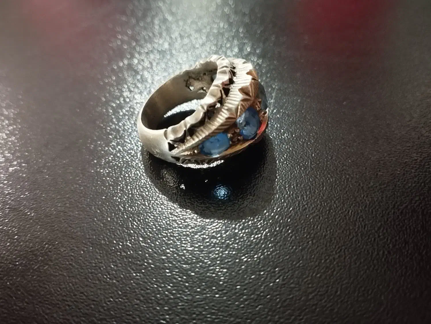 انگشتر ۵ جواهر یاقوت|جواهرات|اردبیل, |دیوار