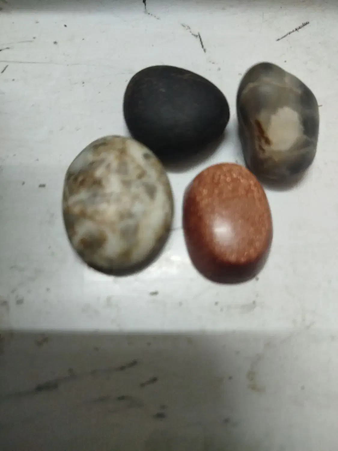 چهار عدد مهره و شجر برفی|کلکسیون اشیاء عتیقه|شوش, |دیوار