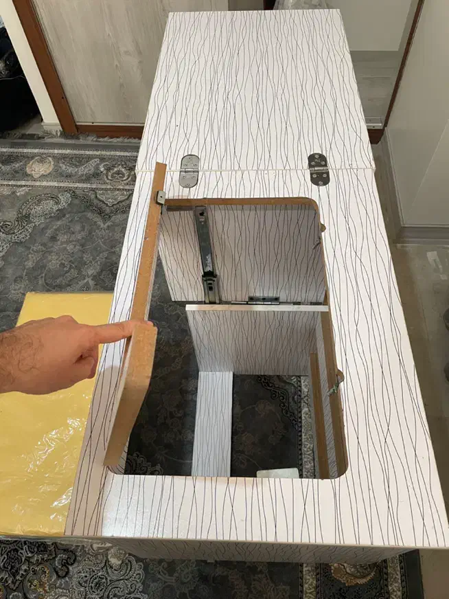 میز چرخ خیاطی جمع شو نو|لوازم خیاطی و بافتنی|تهران, دریان‌نو|دیوار