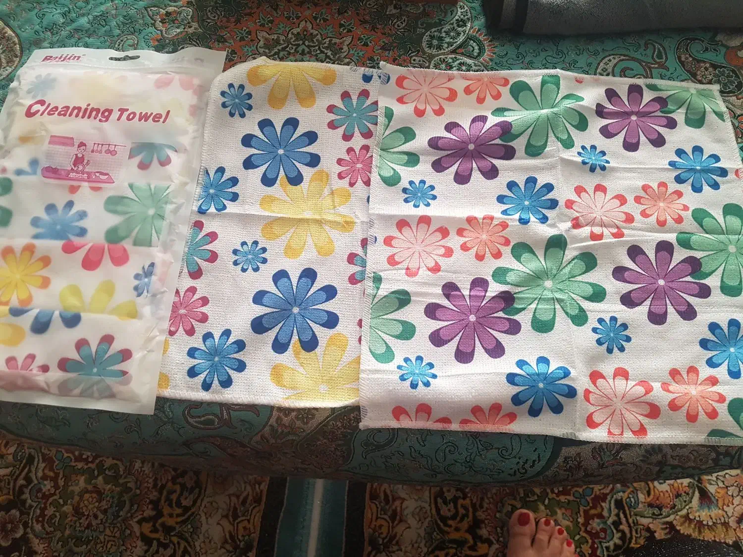 پتو مسافرتی ودستمال آشپزخانه|رختخواب، بالش، پتو|شاهین‌شهر, گرگاب|دیوار