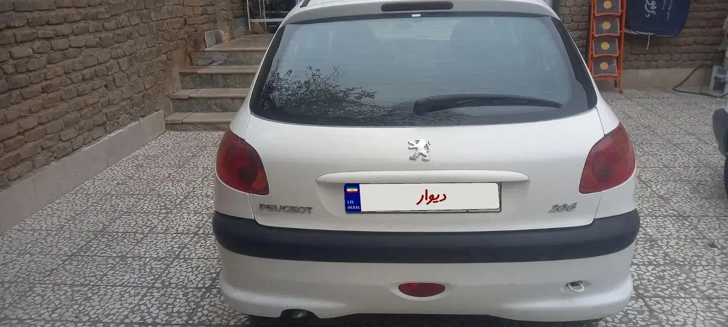 پژو ۲۰۶ تیپ ۲ مدل ۹۶|خودرو سواری و وانت|خرمآباد, |دیوار