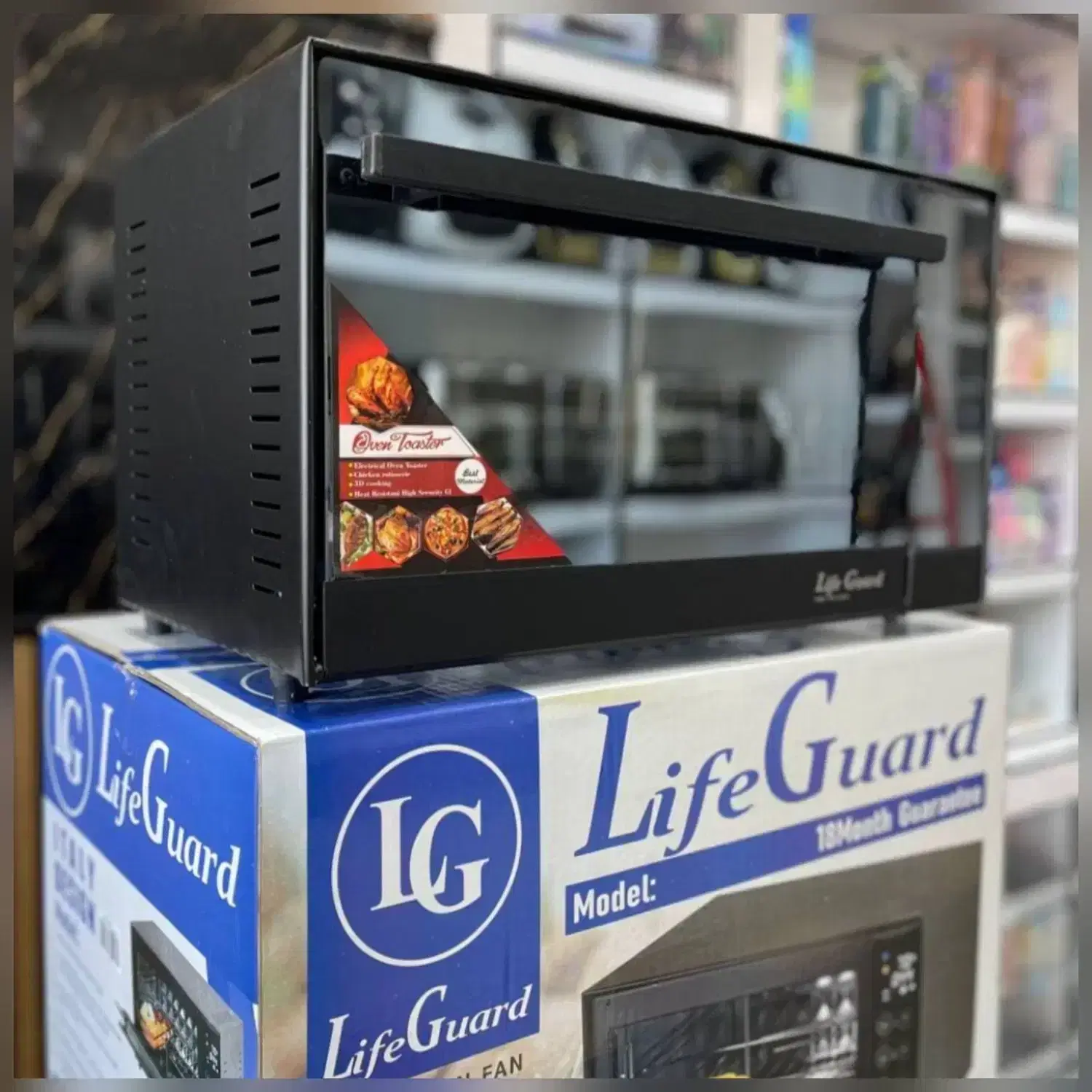 توستر لمسی سایز بزرگ 60 لیتری بدون فن لایف گارد LG|اجاق گاز و لوازم برقی پختوپز|مشهد, گلشور|دیوار