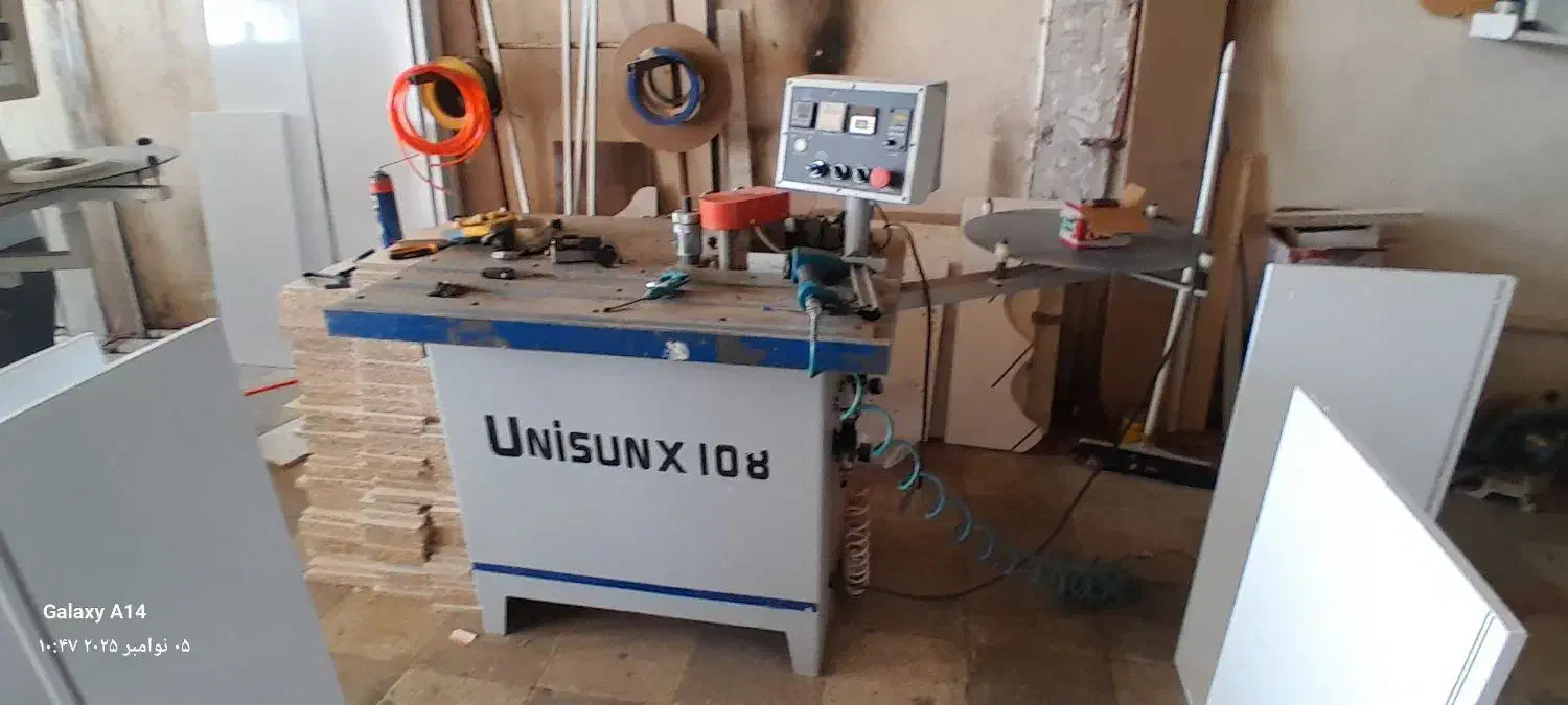 دستگاه دورکن نوار زن منحنی لبه چسبان پمپ باد مکنده|ماشین‌آلات صنعتی|مشهد, نوید|دیوار