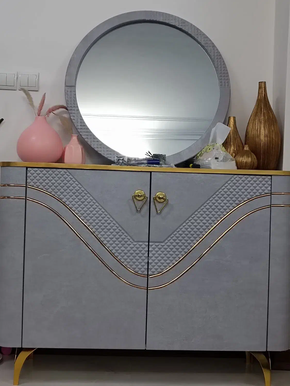 اینه کنسول سالم ارزان|بوفه، ویترین، کنسول|تهران, مسعودیه|دیوار