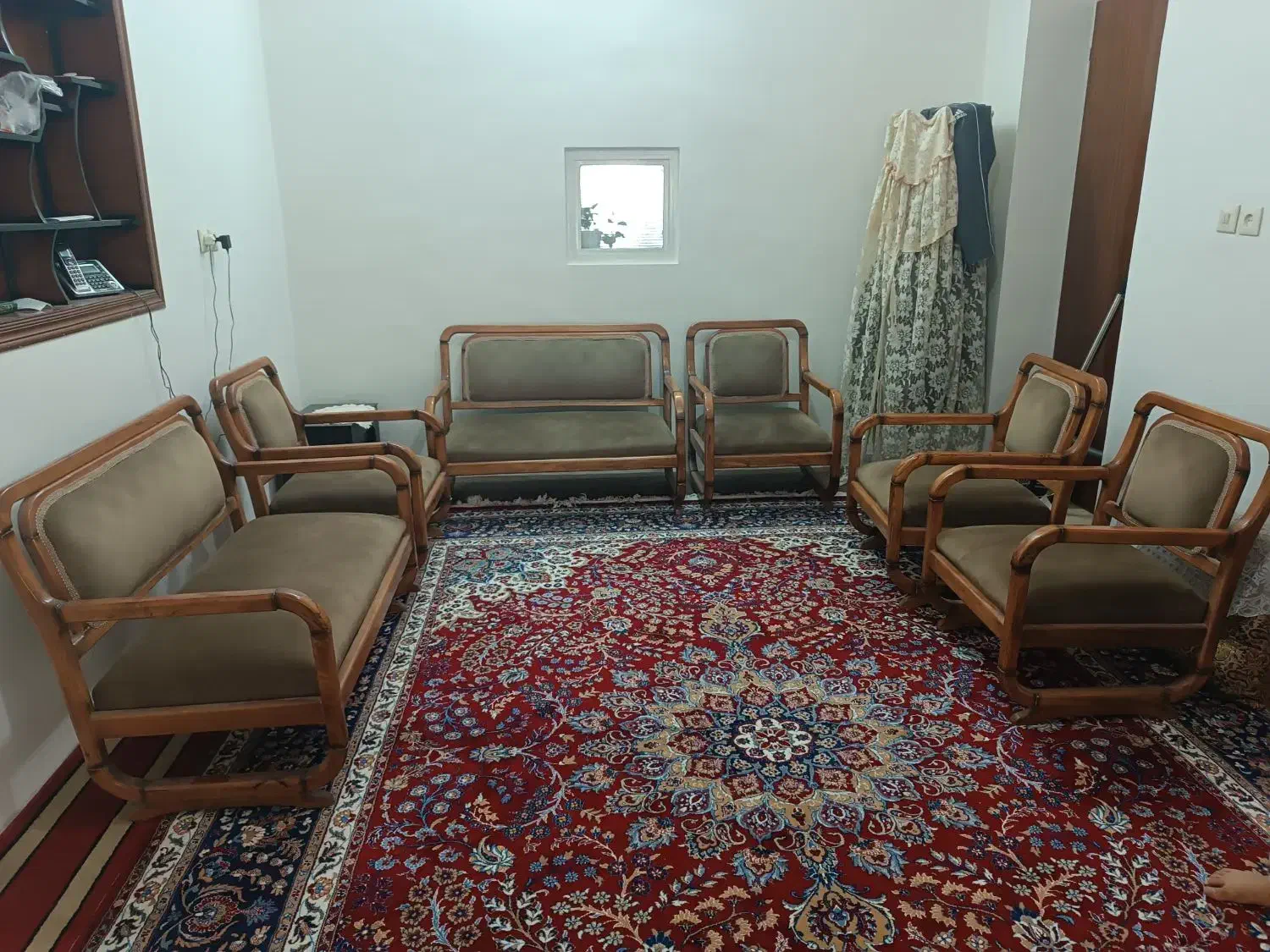 مبل هشت نفره،قیمت توافقی|مبلمان خانگی و میز عسلی|آباده, |دیوار