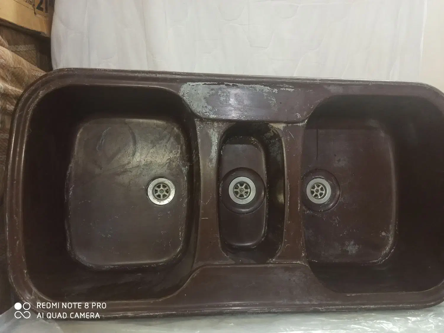 سینک ظرف شویی دوقلو محکم عالی تمیز وسالم|مصالح و تجهیزات ساختمان|اصفهان, عسگریه|دیوار