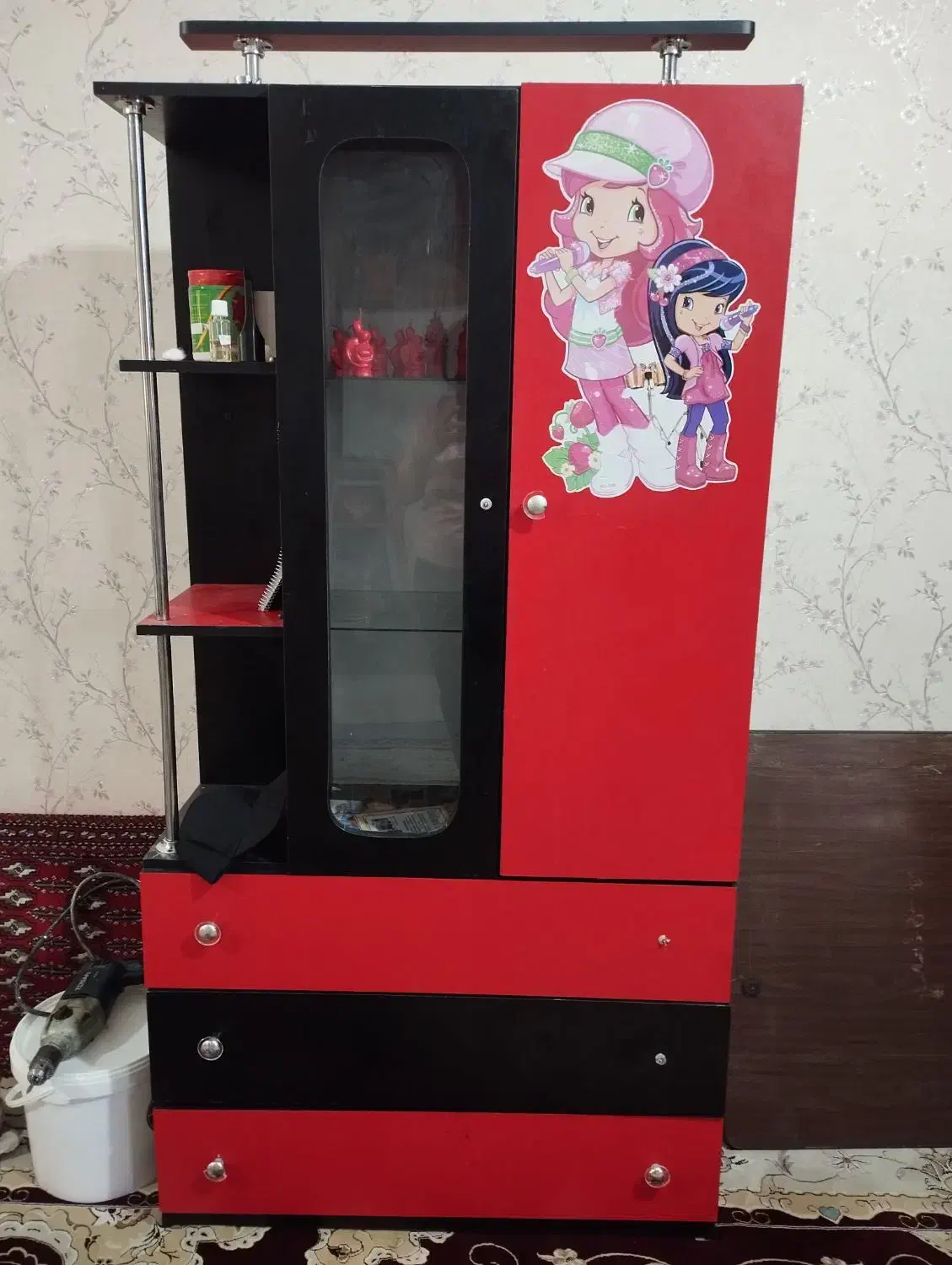 تخت و کمد نوجوان بدون تشک شهر صنعتی|تخت و سرویس خواب|ساوه, |دیوار