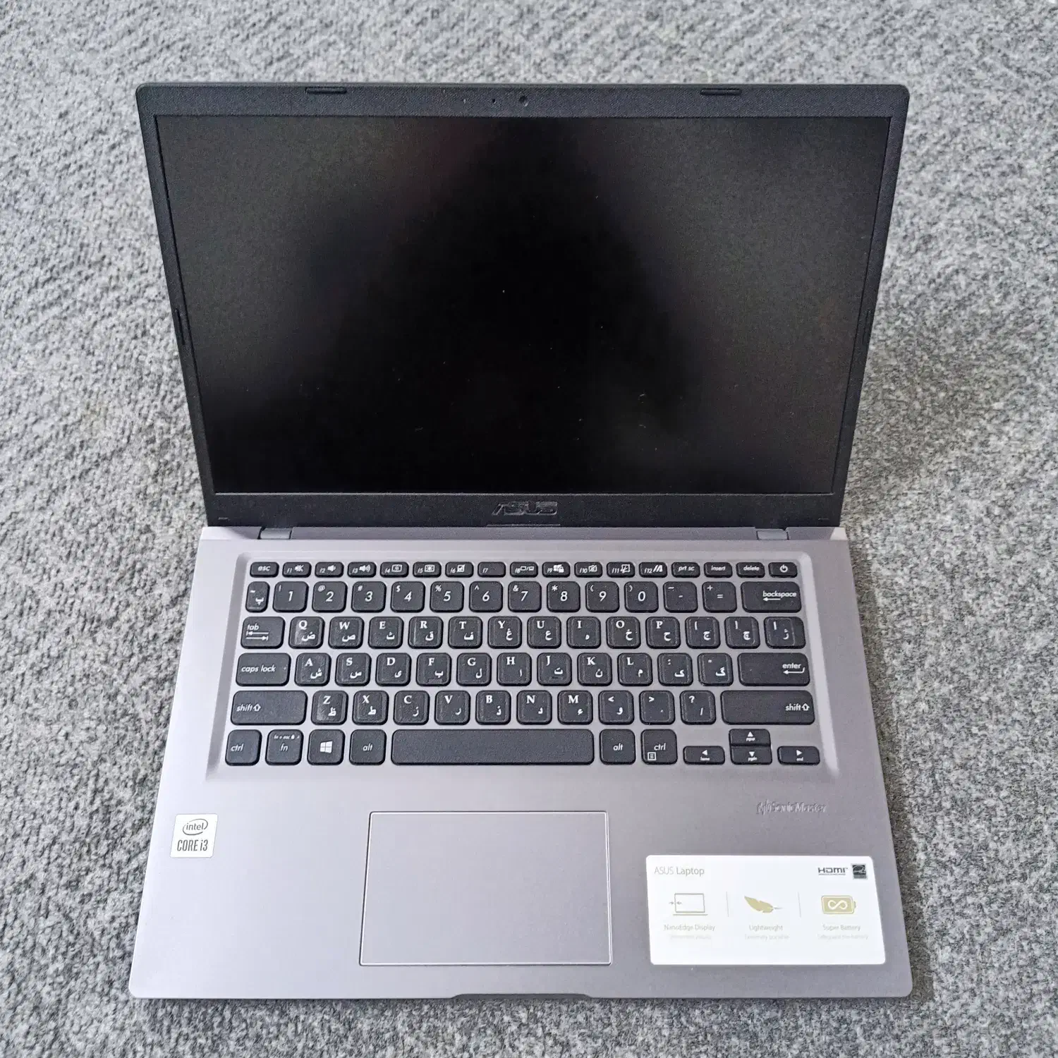 لپتاپ ایسوس عین آکبند نسل ۱۰ رم۱۲ و ۱ تراm.2 کارتن|رایانه همراه|تهران, میدان ولیعصر|دیوار