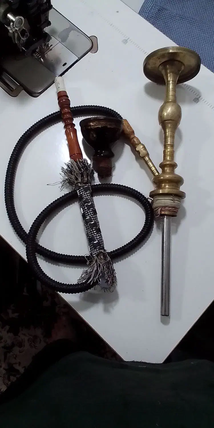 قلیان برنجی|کلکسیون و سرگرمی|مشهد, رده|دیوار