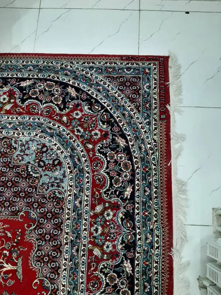 فرش ۱۲ متری ستاره کویر یلدای کاشان ۵۰۰ شانه|فرش|رشت, نامجو|دیوار