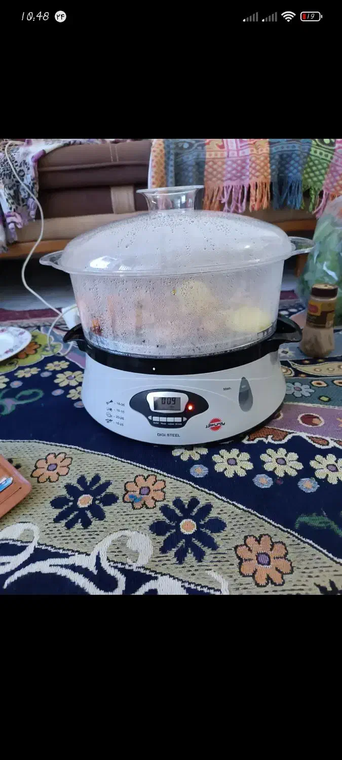 بخارپز پارس خزر|اجاق گاز و لوازم برقی پختوپز|اسلامشهر, شهرک مهدیه|دیوار