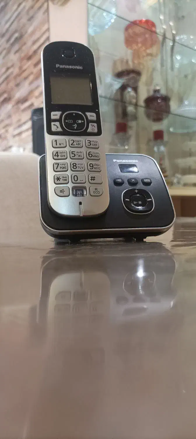تلفن بی سیم  پاناسونیک  ۲۰۲۵ جدید منشی دار 2025|تلفن رومیزی|رشت, گلسار|دیوار