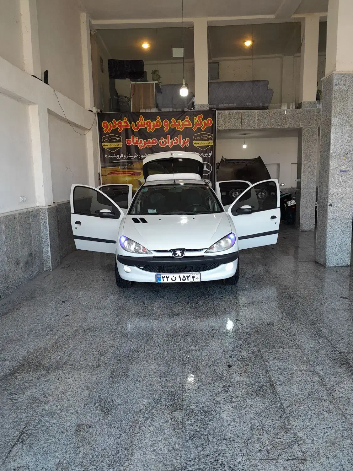 پژو۲۰۶تیپ۲درحد وسالم|خودرو سواری و وانت|لوندویل, |دیوار